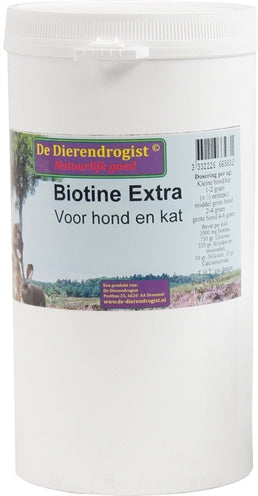 Dierendrogist Biotinpulver+Kräuter Für Hund Und Katze