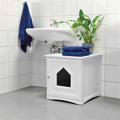 Trixie Katzenkorb Haus Weiss