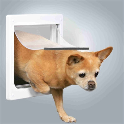 Trixie 2-Wege-Hundeklappe Weiss