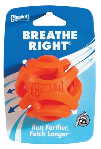 Chuckit Breathe Right Fetch Ball Klein Orange
