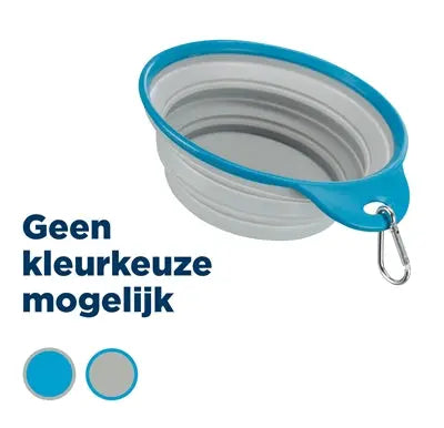 Trixie Fressnapf/Trinknapf Reise Vollrand Silikon Sortiert