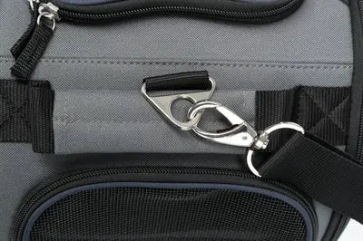Trixie Hundeflugzeug Tasche Flügel Grau/Schwarz