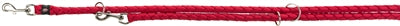 Trixie Cavo Leine rot verstellbar Karabiner Nahaufnahme