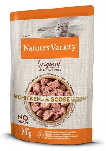 Nature’s Variety Katzensnack Huhn & Gans – Natürliche Leckerlis für Katzen ohne Getreide