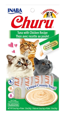 Inaba Katzensnack mit Huhn – Natürliches Leckerli-Püree für Katzen