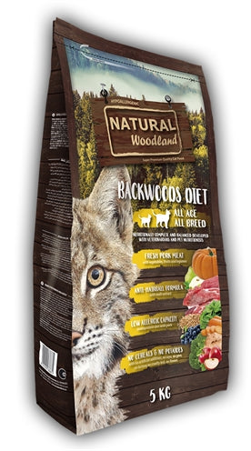 Natural Woodland Katze / Kätzchen Backwoods Diät