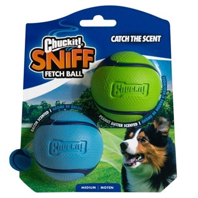 Chuckit Schnüffeln Fetch Ball Combo Erdnussbutter & Speck