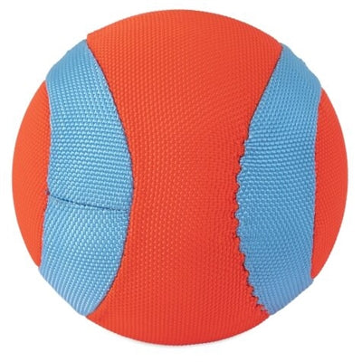Chuckit Wurfball Orange Blau Größenvergleich für aktive Hunde
