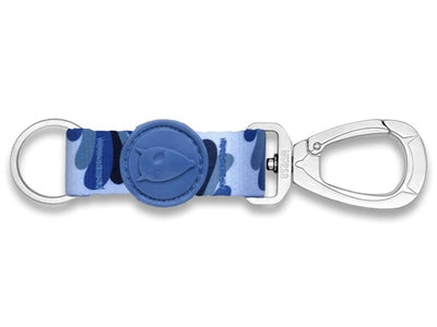 Morso Schlüsselband recycelt Splash blau stylischer Schlüsselanhänger nachhaltig