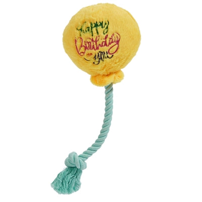 Fofos Geburtstagsballon buntes Hundespielzeug für die Geburtstagsparty