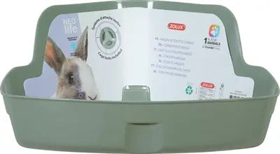 Zolux Neolife Ecktoilette Kaninchen Grün