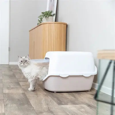 Trixie Katzentoilette Vico Blush / Weiss