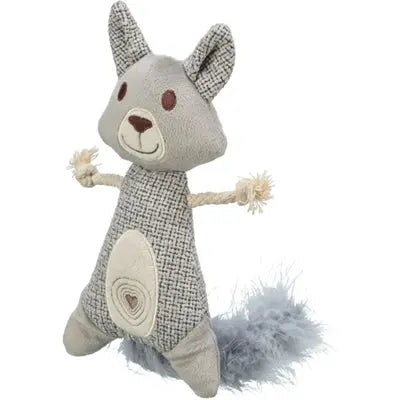 Trixie Waschbär Xxl Plüsch / Stoff Mit Federn Mit Katzenminze