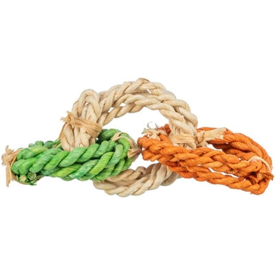 Trixie Mais Ringe Nager Kauspielzeug – Kleintier Snack Knabberspielzeug Mais Naturmaterial