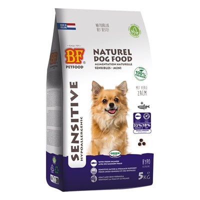 BF Petfood Adult Sensitive kleine Rassen – hypoallergenes Trockenfutter für kleine Hunde