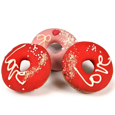 Barking Bakery Donutz Herzen Verpackungsrückseite – Inhaltsstoffe und Fütterungshinweise