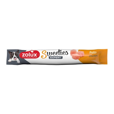 Zolux Süßigkeiten Experte Cremiger Stick Huhn Nahaufnahme – Katzensnack mit Hühnchen