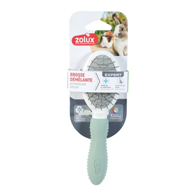 Zolux Bürstenstift Nagetier Anwendung – handliche Bürste für Kaninchen und Hamster