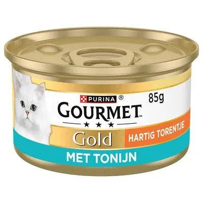 Gourmet Gold Salamiturm Thunfisch Katzenfutter Dose Rückseite
