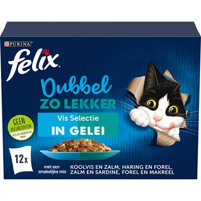Katzen-Nassfutter Felix Fischauswahl Gelee Sortenübersicht