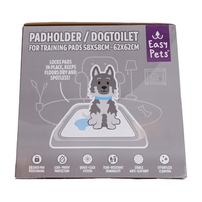 Easypets Trainingsunterlagen-Halter für Hunde Welpentoilette Detailansicht