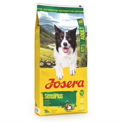 Josera Sensiplus Hundefutter für sensible Verdauung Rückseite Zusammensetzung