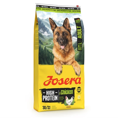 Josera High Protein Adult Hundefutter mit Lachsöl und L-Carnitin Rückseite