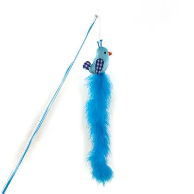 Happy Pet Gestromt Katze Igel Vogel Blau