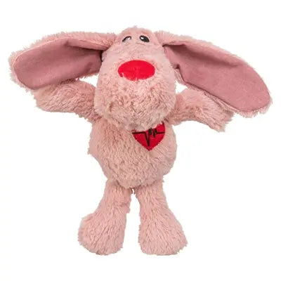 Trixie Hund Herz Plüsch Rosa