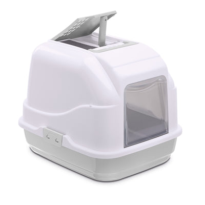 Imac Katzentoilette Easy Cat Weiss / Hellgrau