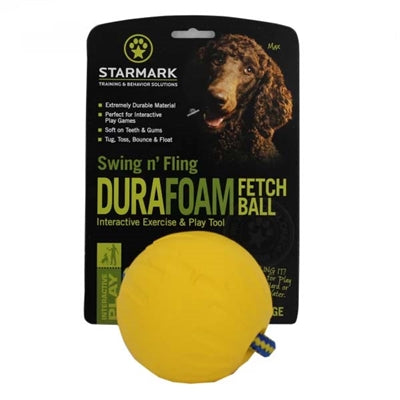Starmark Swing 'N Fling Durafoam Apportieren Ball An Schnur