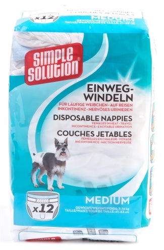 Simple Solution Einweg-Hundewindel