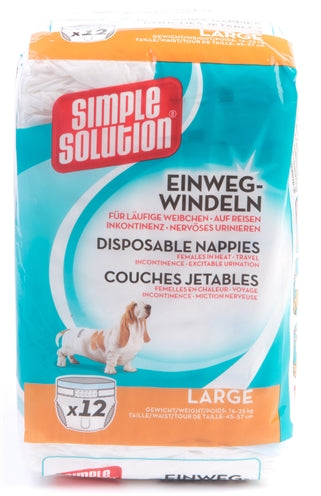 Simple Solution Einweg-Hundewindel