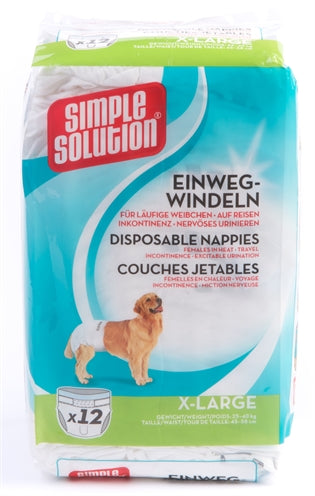Simple Solution Einweg-Hundewindel