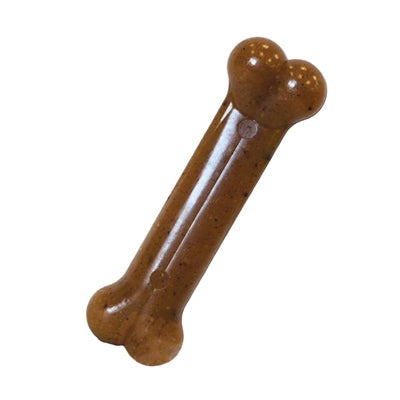 Nylabone Puppy Chew Hähnchen Welpenspielzeug zum Kauen Seitenansicht