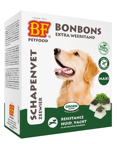 Bf Petfood Schafsfett Maxibonbons Seetang
