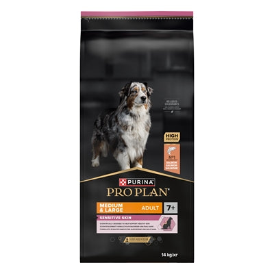 Pro Plan Hund Erwachsen Mittel / Gross 7+ Empfindliche Haut