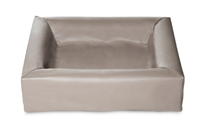 Bia Bett Kunstleder Hundekorb Abdeckung Taupe