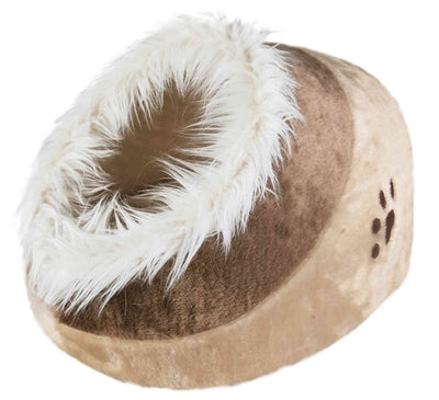 Trixie Katzenkorb Iglu Minou Beige / Braun