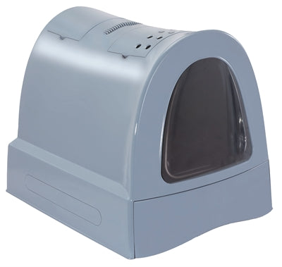 Imac Katzenklo Zuma Mit Schublade Blau