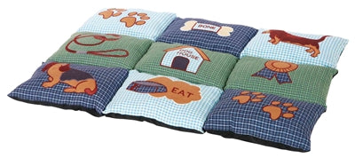 Trixie Hundekissen Patchwork Blau/Grün