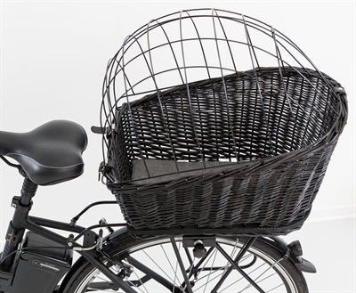 Trixie Fahrradkorb Mit Drahtkorb An Der Rückseite Schwarz