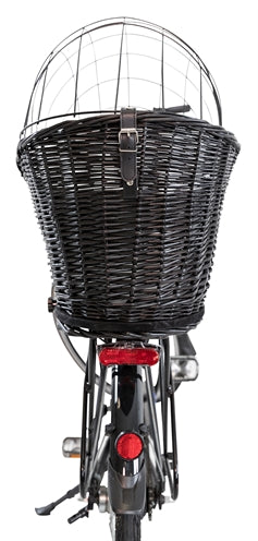 Trixie Fahrradkorb Mit Drahtkorb An Der Rückseite Schwarz