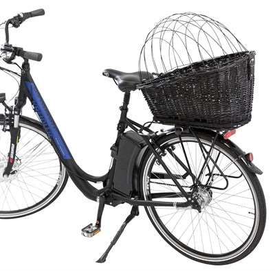 Trixie Fahrradkorb Mit Drahtkorb An Der Rückseite Schwarz