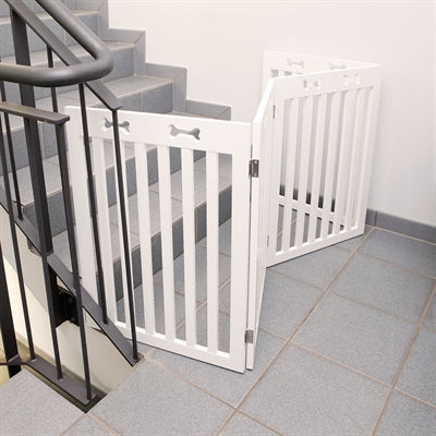 Trixie Hundezaun Weiss 4 Platten