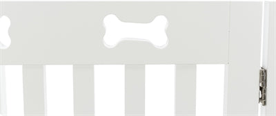 Trixie Hundezaun Weiss 4 Platten