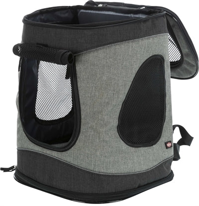 Trixie Hundetasche Timon Schwarz/Grau