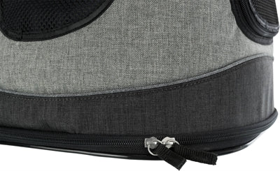 Trixie Hundetasche Timon Schwarz/Grau