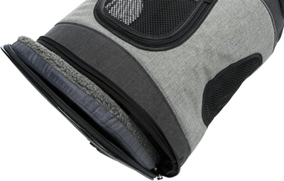 Trixie Hundetasche Timon Schwarz/Grau
