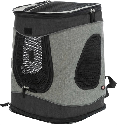 Trixie Hundetasche Timon Schwarz/Grau